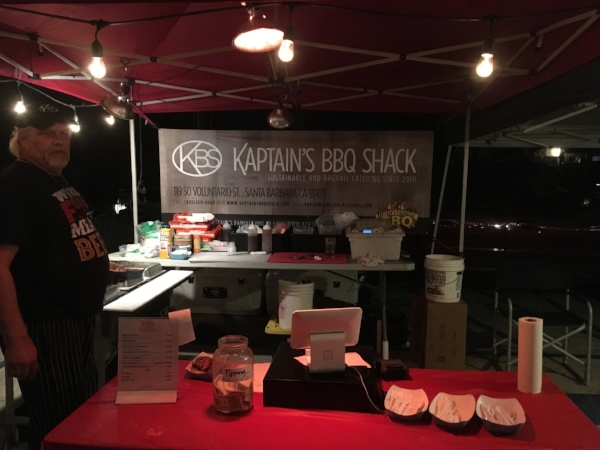 The Kaptain himself grilling up all of our favorites!