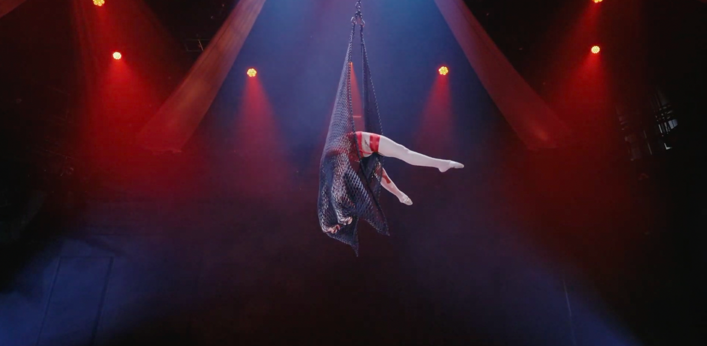 Aerial Net Shoot at Cirque Éloize