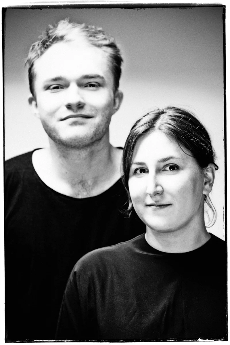 Designer duo Jale Richert and Michele Beil.