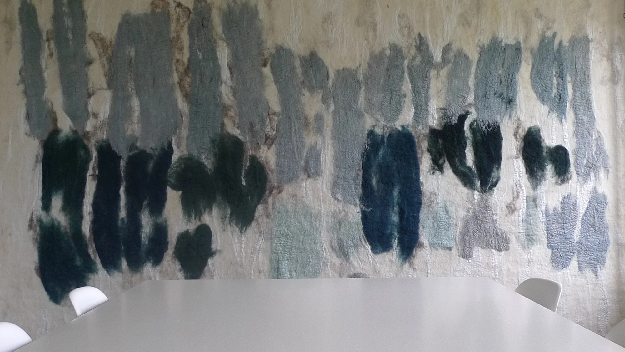 Wall tapestries for the Natlab, a former Research & Development Laboratory of the Philips company in Eindhoven.
