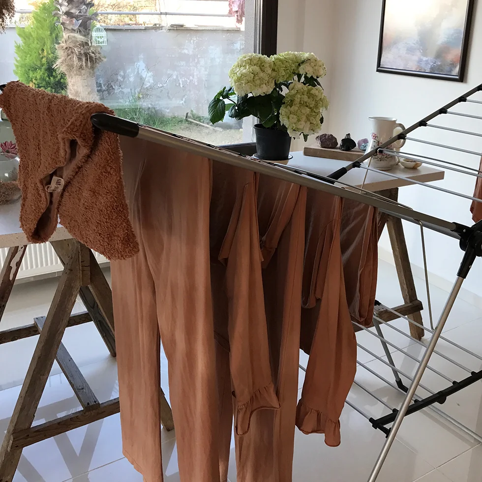 Drying the garments
