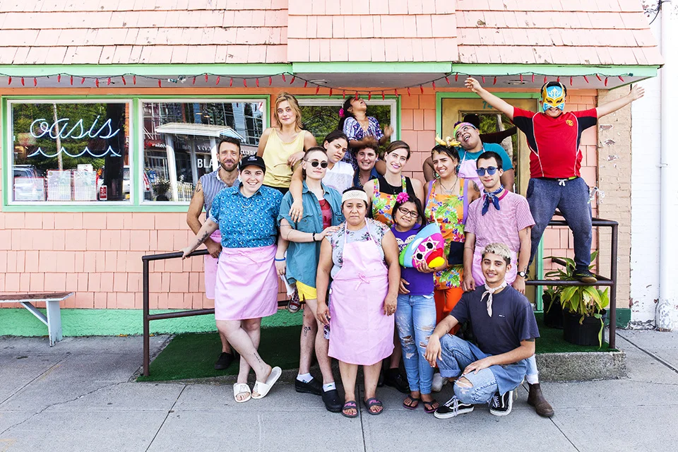 Photo of the Lil’ Deb’s Oasis team by Heidis Bridge