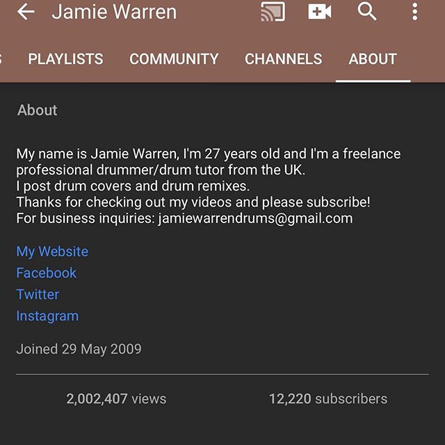 I&rsquo;m extremely proud to surpass another crazy milestone of 2 million views on my YouTube channel! 😱 A huge thank you to anyone who has watched one of my videos and supported me over the past few years!