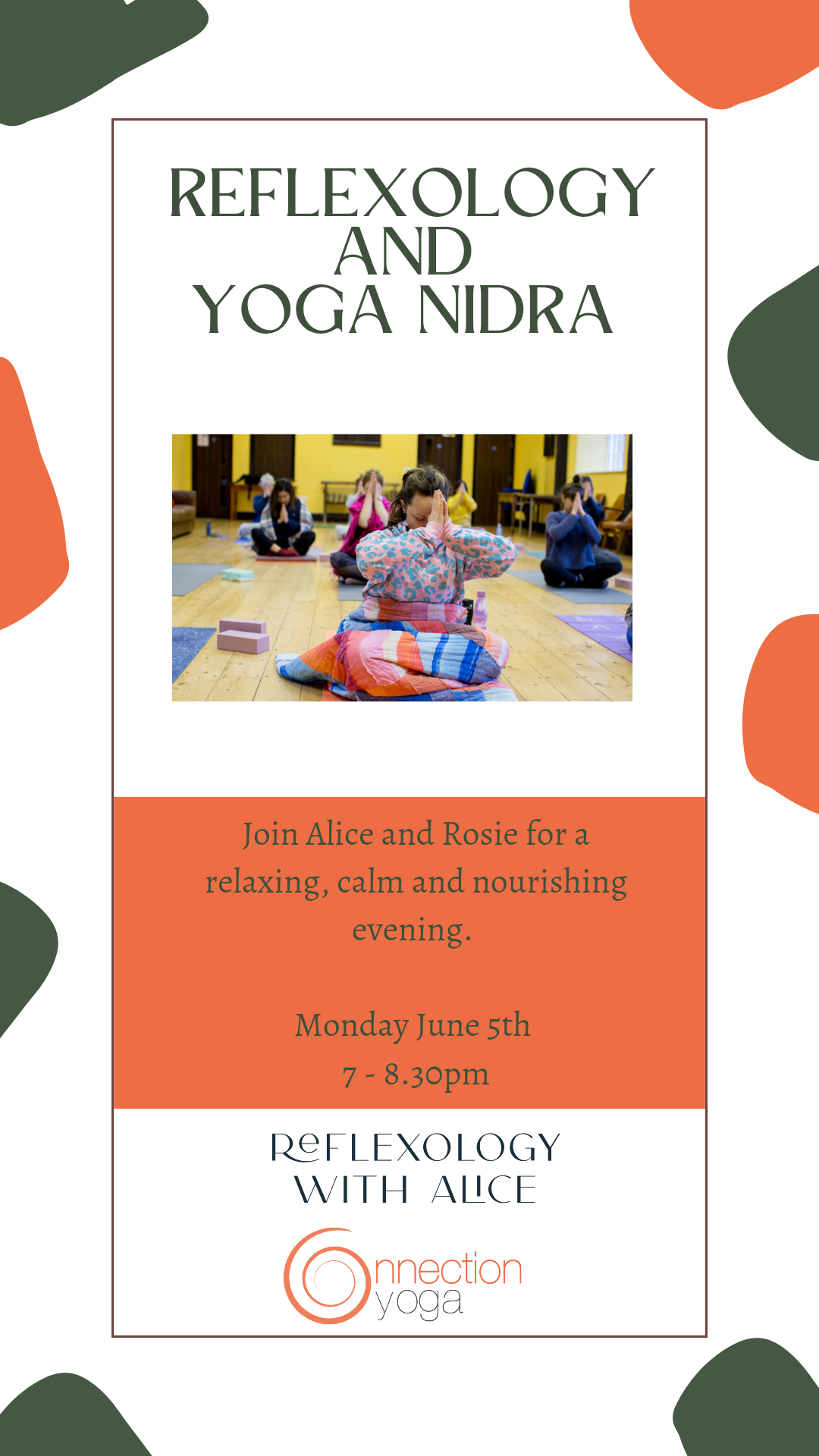 Reflexology and Yoga Nidra - Alice Steel and Rosie Elphinstone
