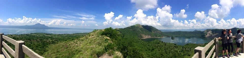 Great panoramic view at the peak.