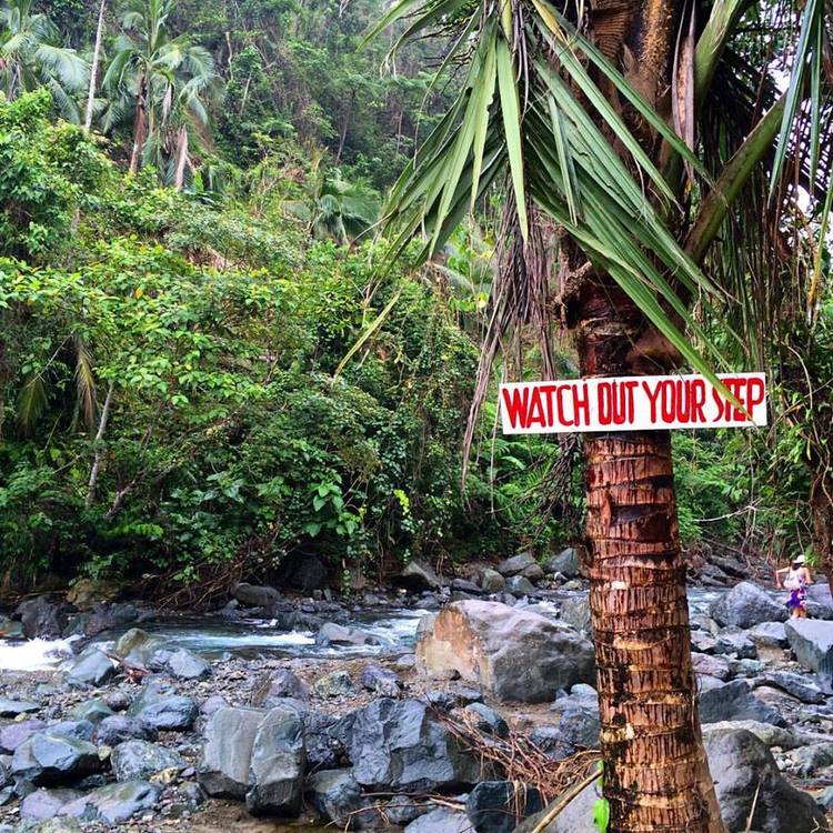 Warning signs on the way to Ditumabo! :)