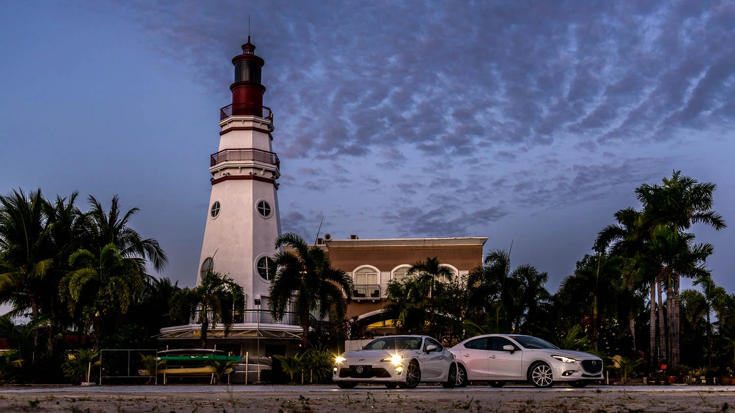 For this particular road trip, I got to drive the 2017 Toyota 86 AT with the girls while my husband Miguel got to drive the 2017 Mazda3 2.0L SkyActiv R with GVC along with the New Media Factory crew. And we all got to stay at our favorite Subic hotel, The Lighthouse Marina Resort .