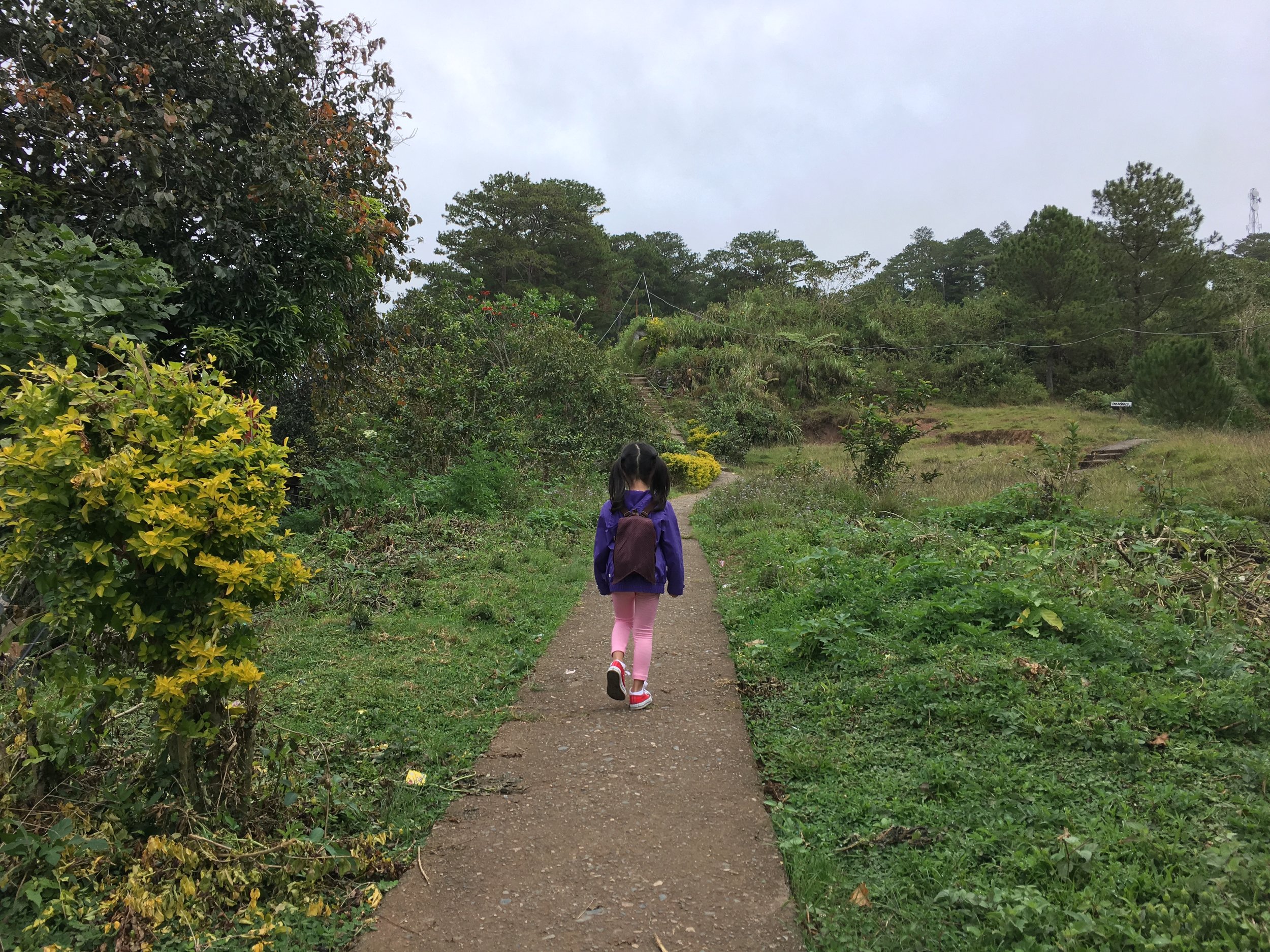 Part of the path on the way out of Inandako's area. 
