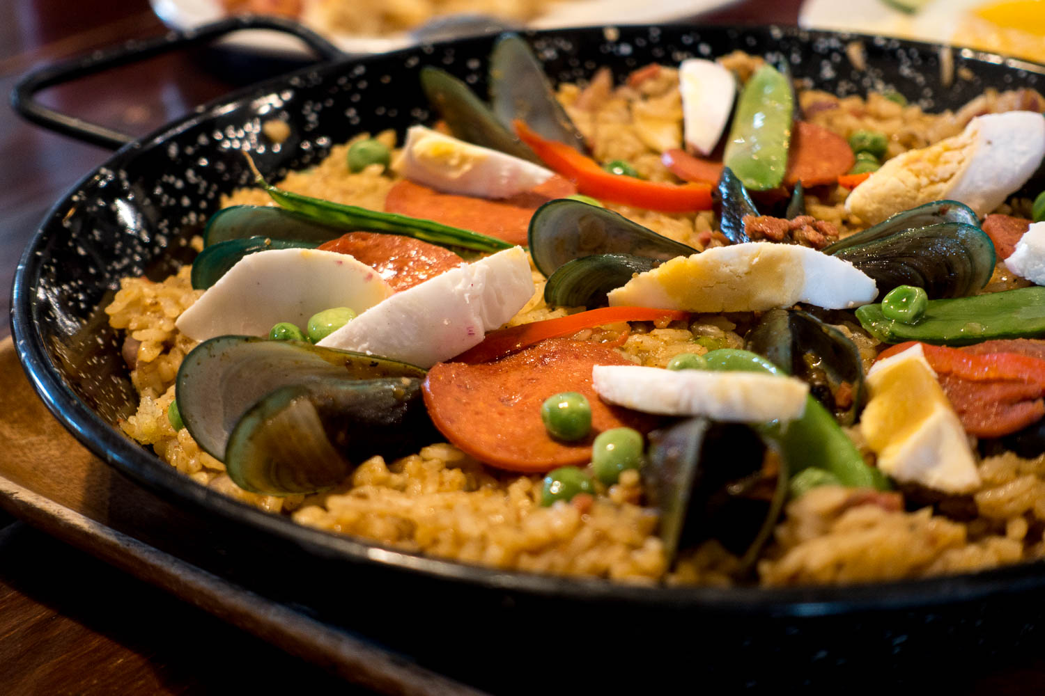 Paella Jambalaya = Php 250 (approximately USD 5)