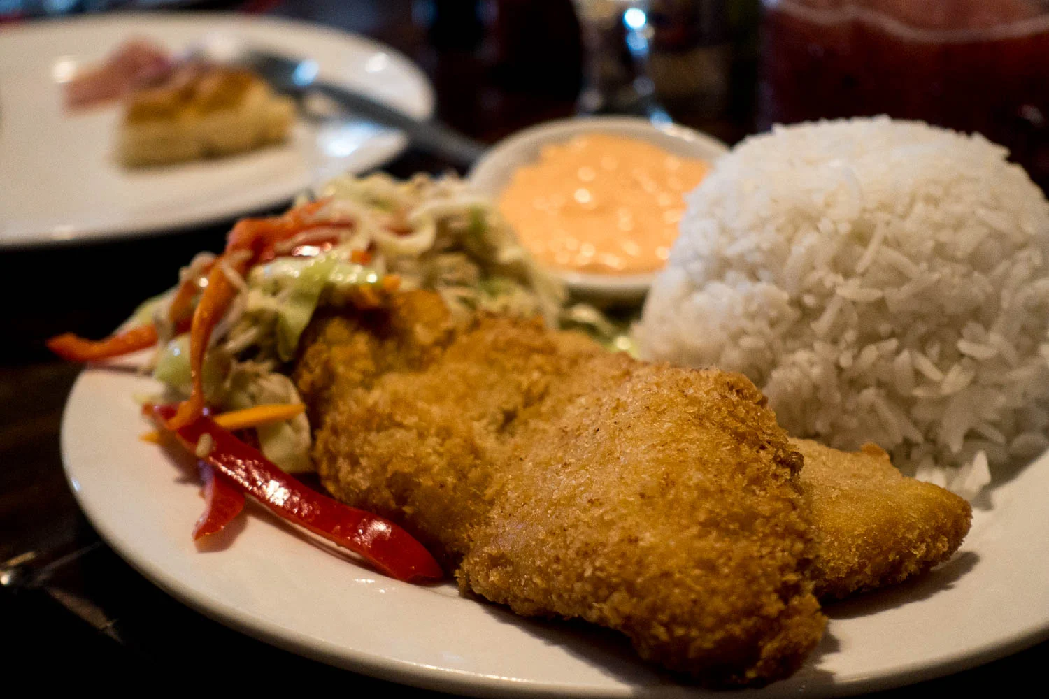 Fish fillet = Php 130 (approximately USD 2.62)