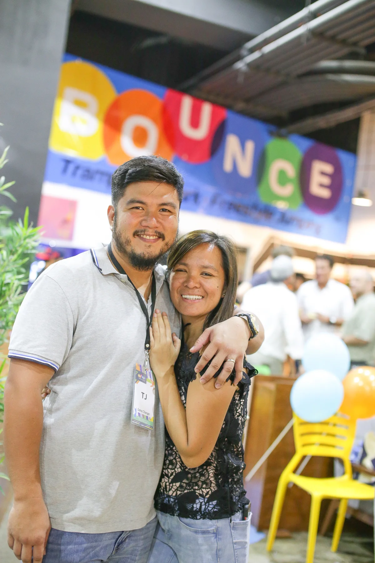 TJ and Em Sulit of Game Changer PH . Photo by Sheila Catilo .