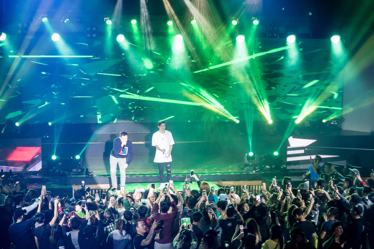Nope, I wasn't at Valkyrie to watch a James Reid performance. Our OTT team was there to cover the event and do the live stream on Facebook. In fact, the only time I go to Valkyrie is when we have shoots or live stream projects.