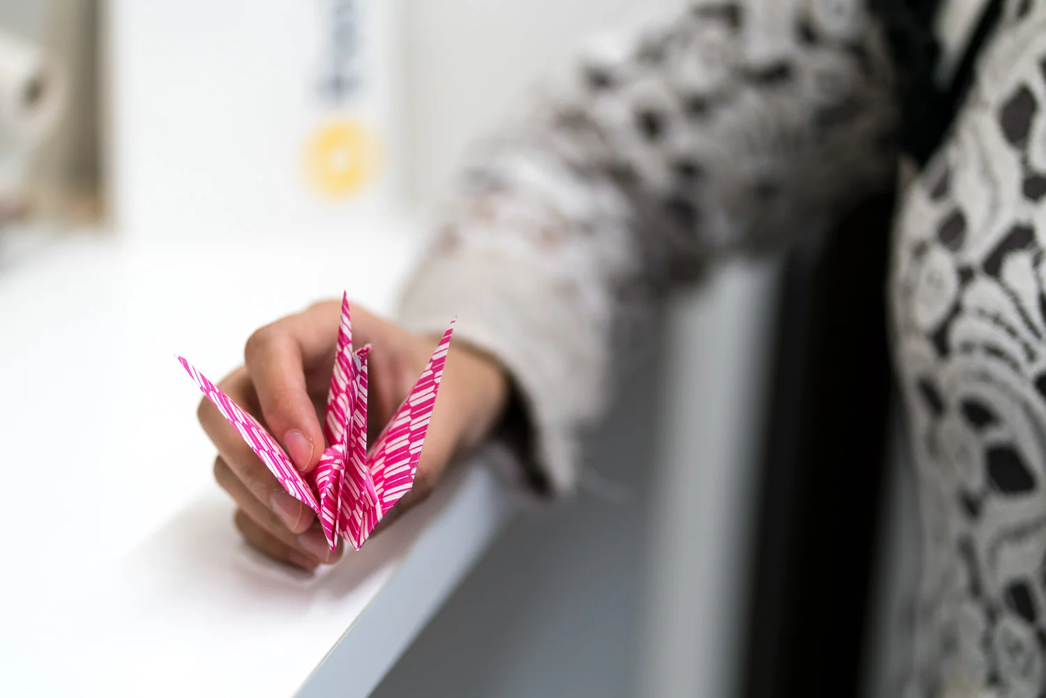 SENBAZURU An ancient Japanese legend says that anyone who folds 1000 paper cranes will be granted a wish by the gods. 