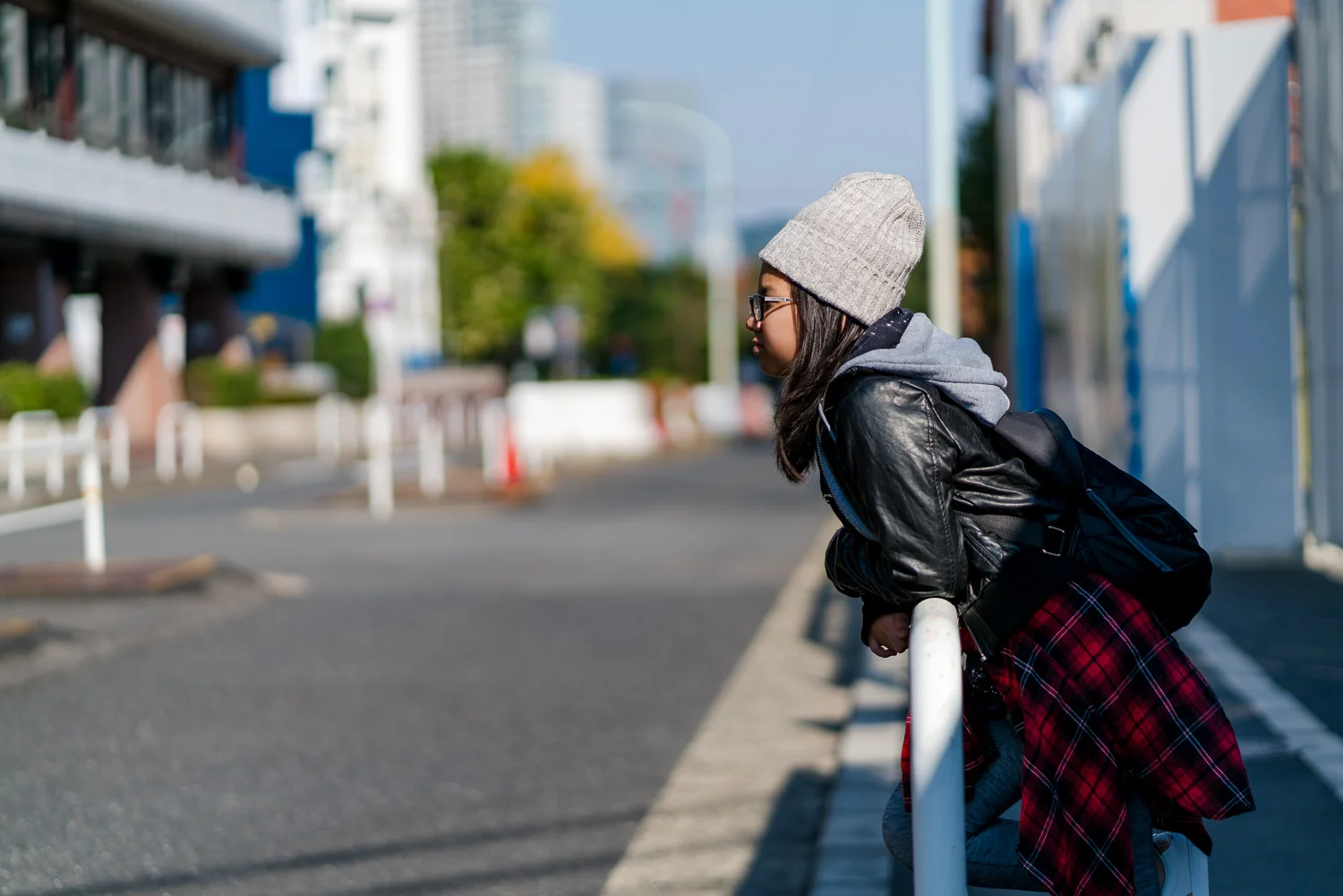 It's not a Get Lost adventure if we don't literally get lost. While everyone else was trying to figure out where to go, here's Talia observing what's happening around her.