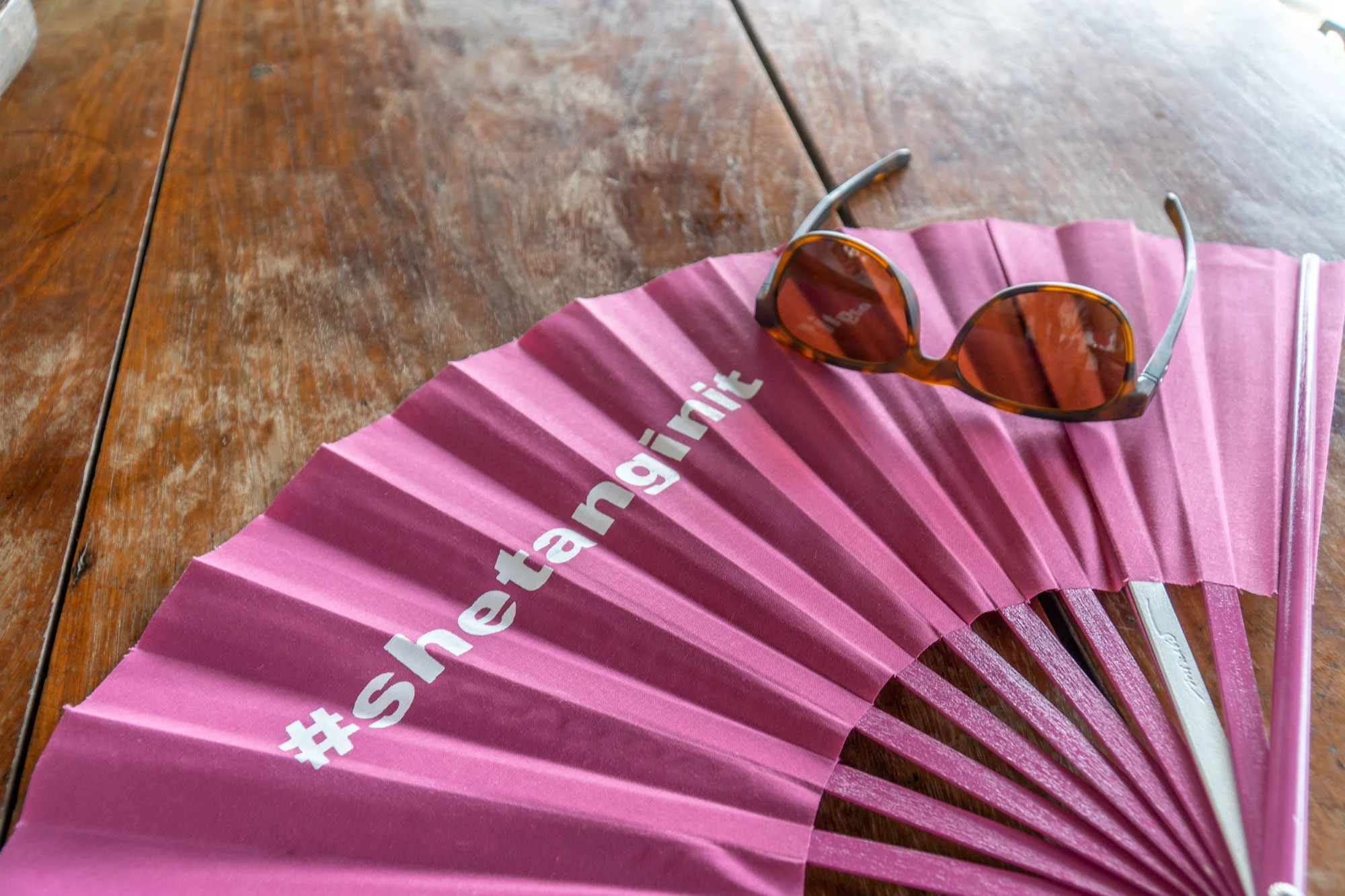 Yup. #shetanginit talaga. Electricity can fluctuate in the area and the generator may not be able to handle all aircon units. Have a (huge) fan on standby, like this Monchet Y Compania fan.