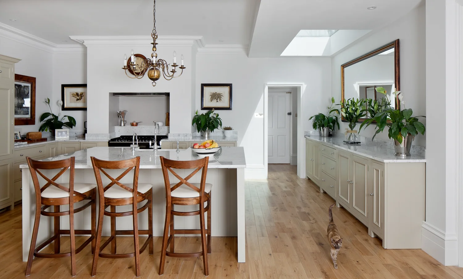 Country Chic Kitchen Area