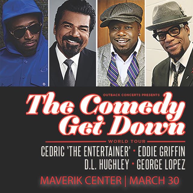 ON SALE NOW: The Comedy Get Down World Tour heads to #SLC on 3/30 at the #MaverikCenter! #CGDTour #SaltLakeCity #Utah