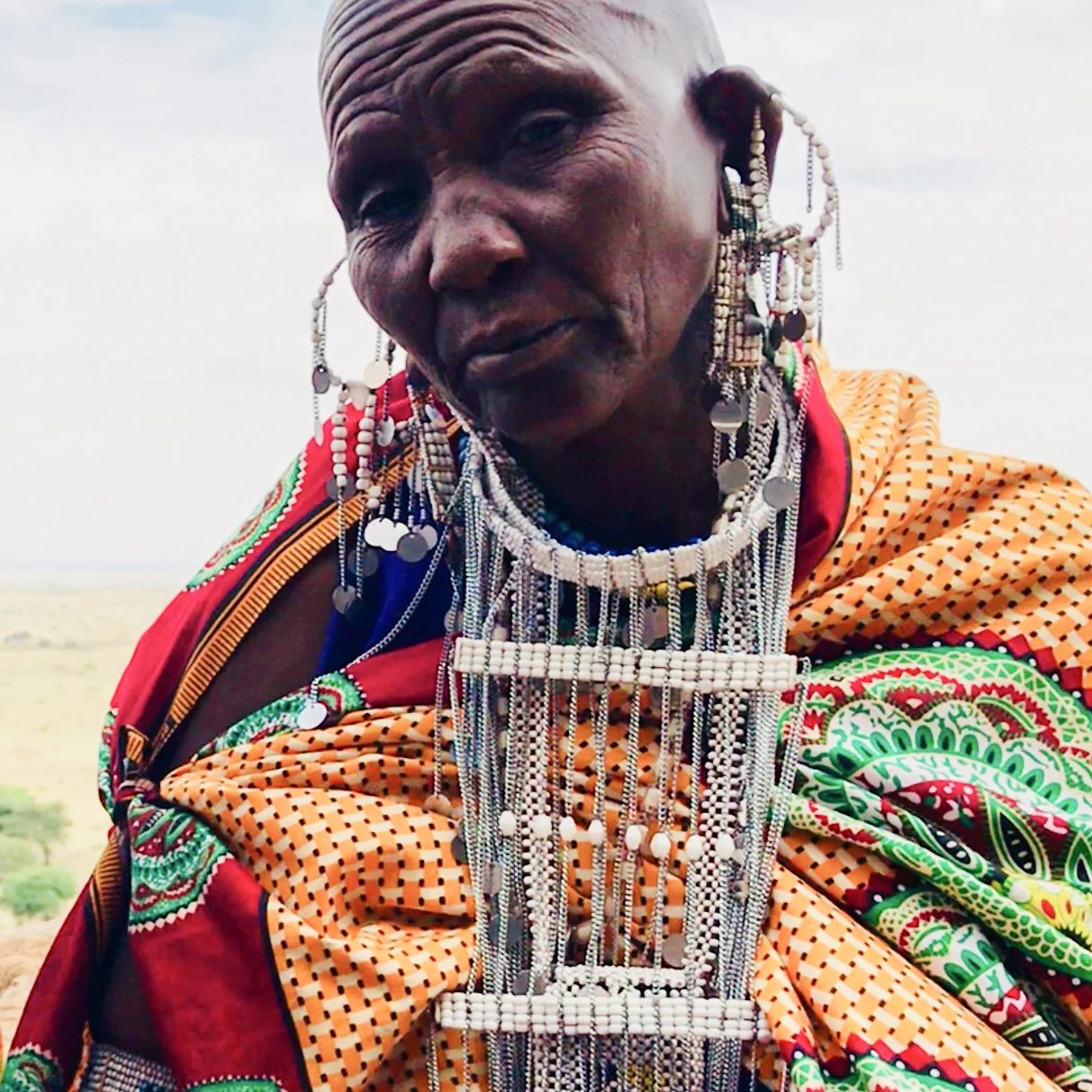 Salomé / Lekirumuni Village Emusalaba necklace