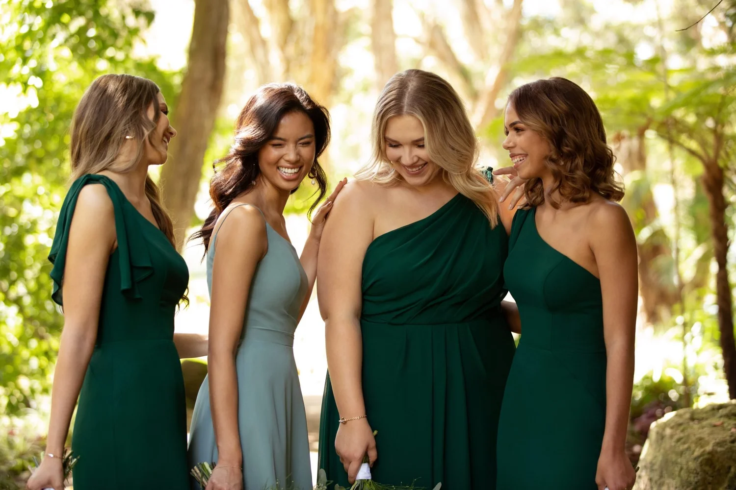 the wedding shoppe bridesmaid dresses Mocha