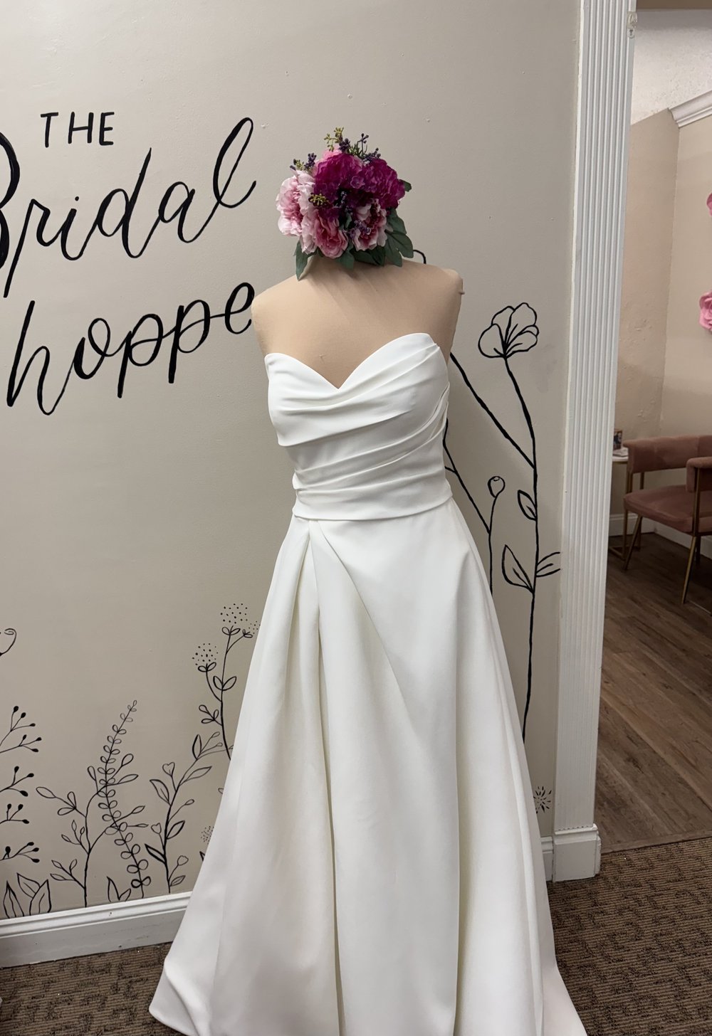 open lace back dress Ombre Purple Straps Slit Puffy Aline Wedding Gown