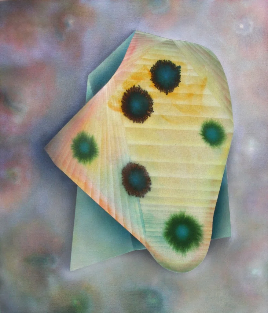 L’HIRONDELLE 2015 42 X 36 IN. OIL, DISTEMPER AND ACRYLIC ON LINEN