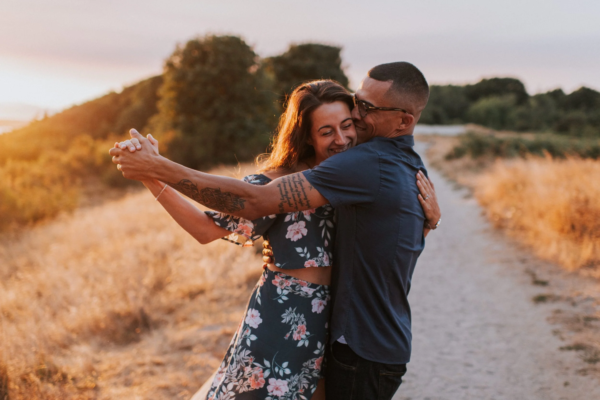 Seattle Discovery Park engagement session