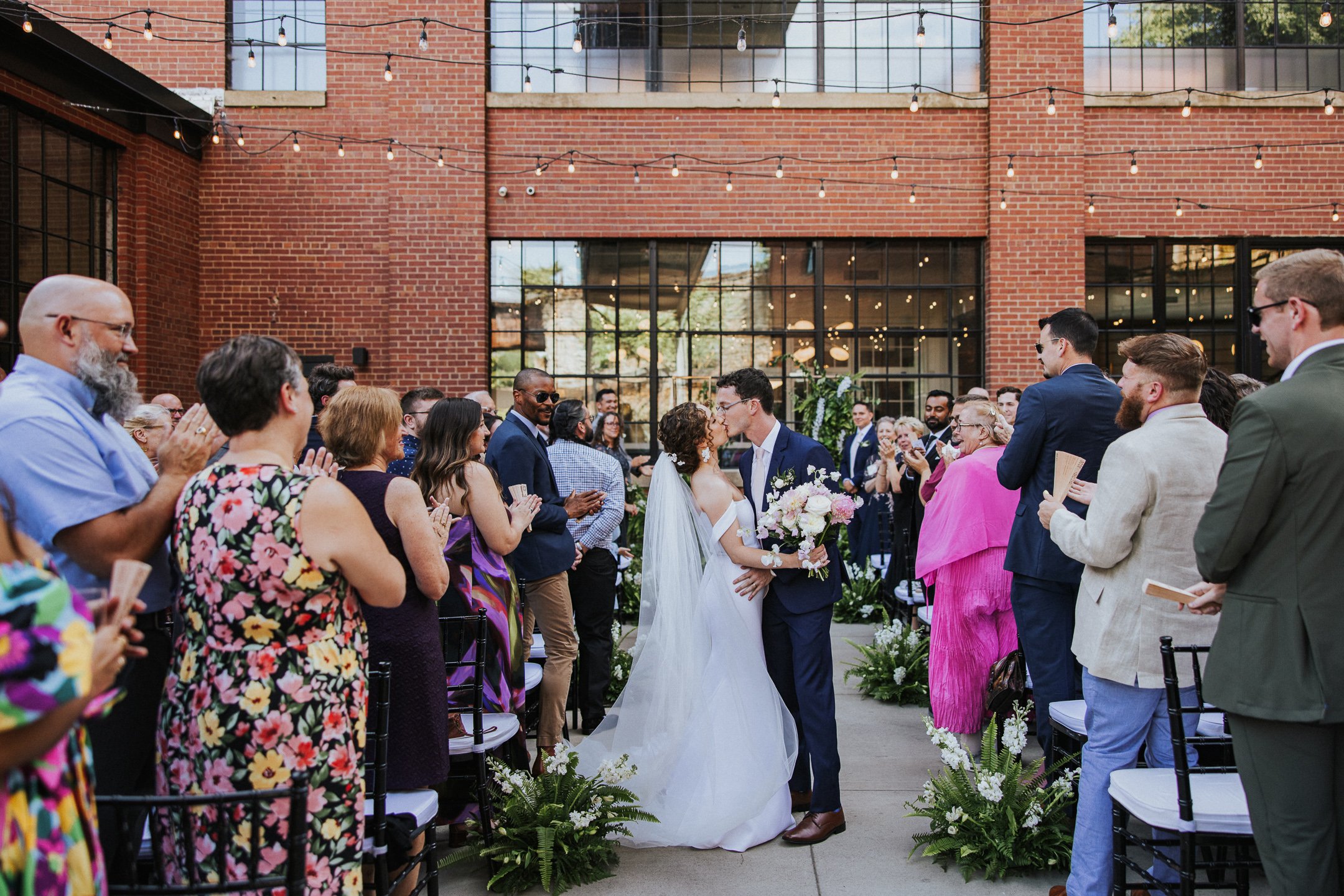 Katie + Dillon // a summer wedding at Charlottesville's Wool Factory