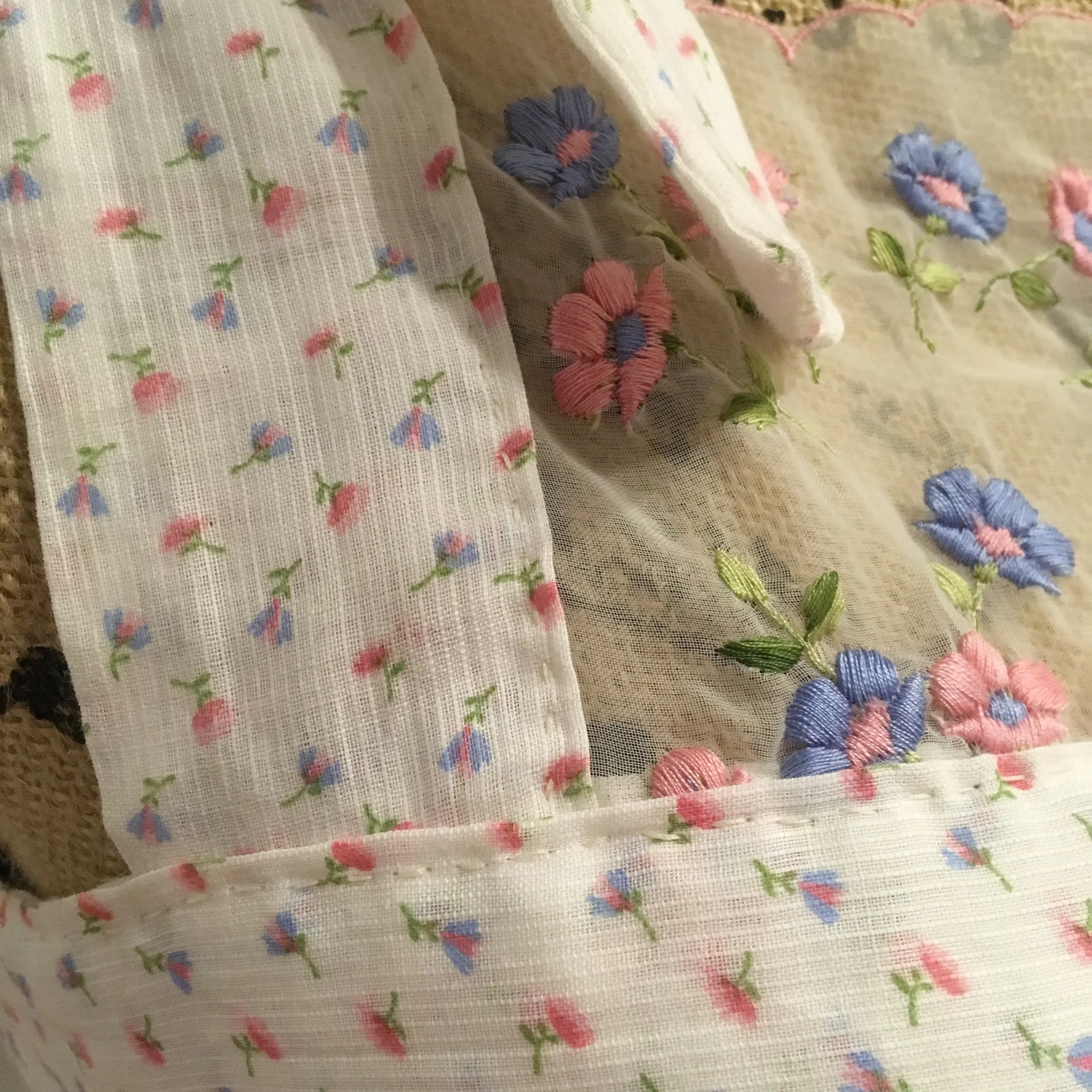 Blue Pansy Blouse