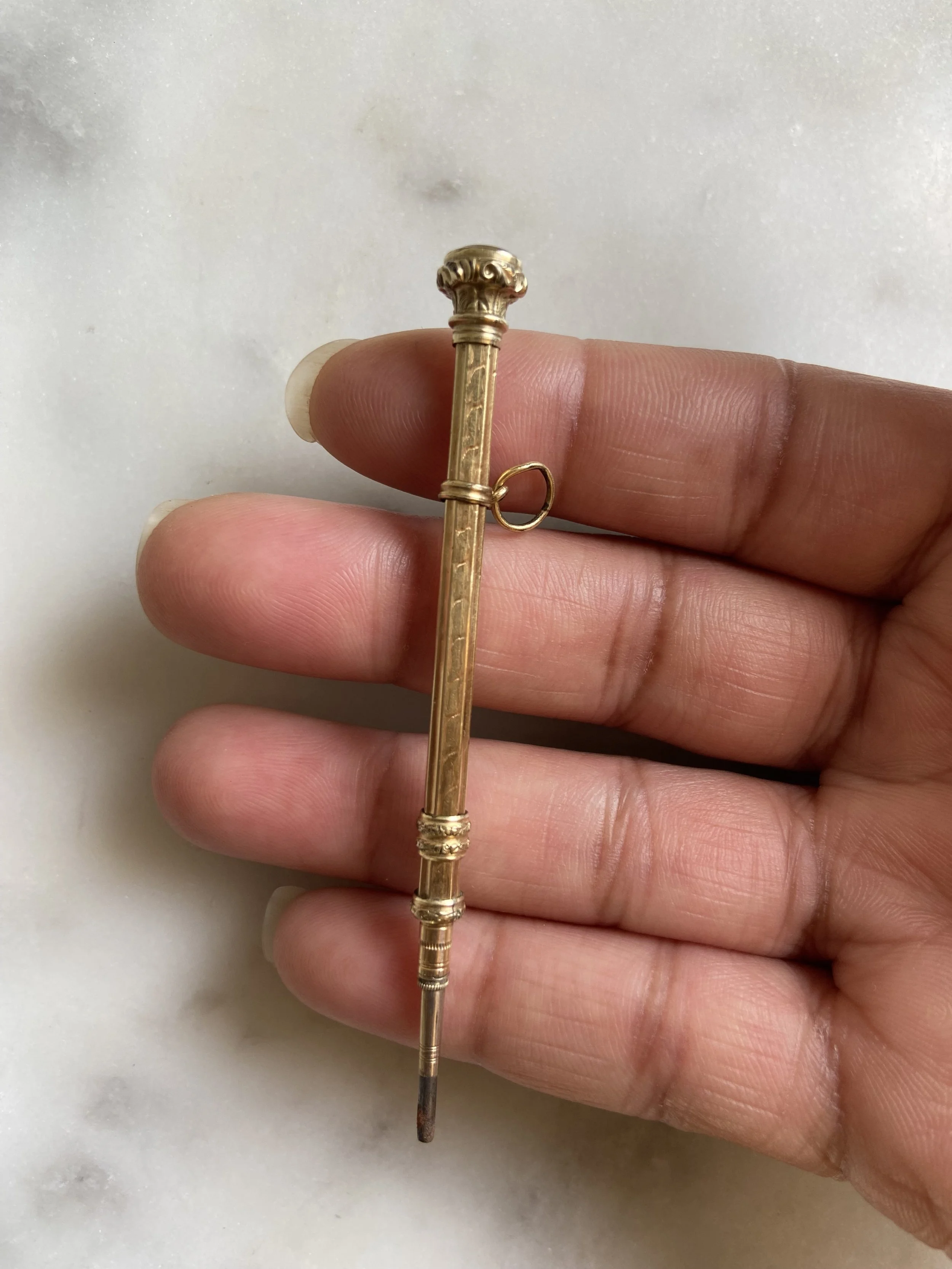 Victorian propelling pencil