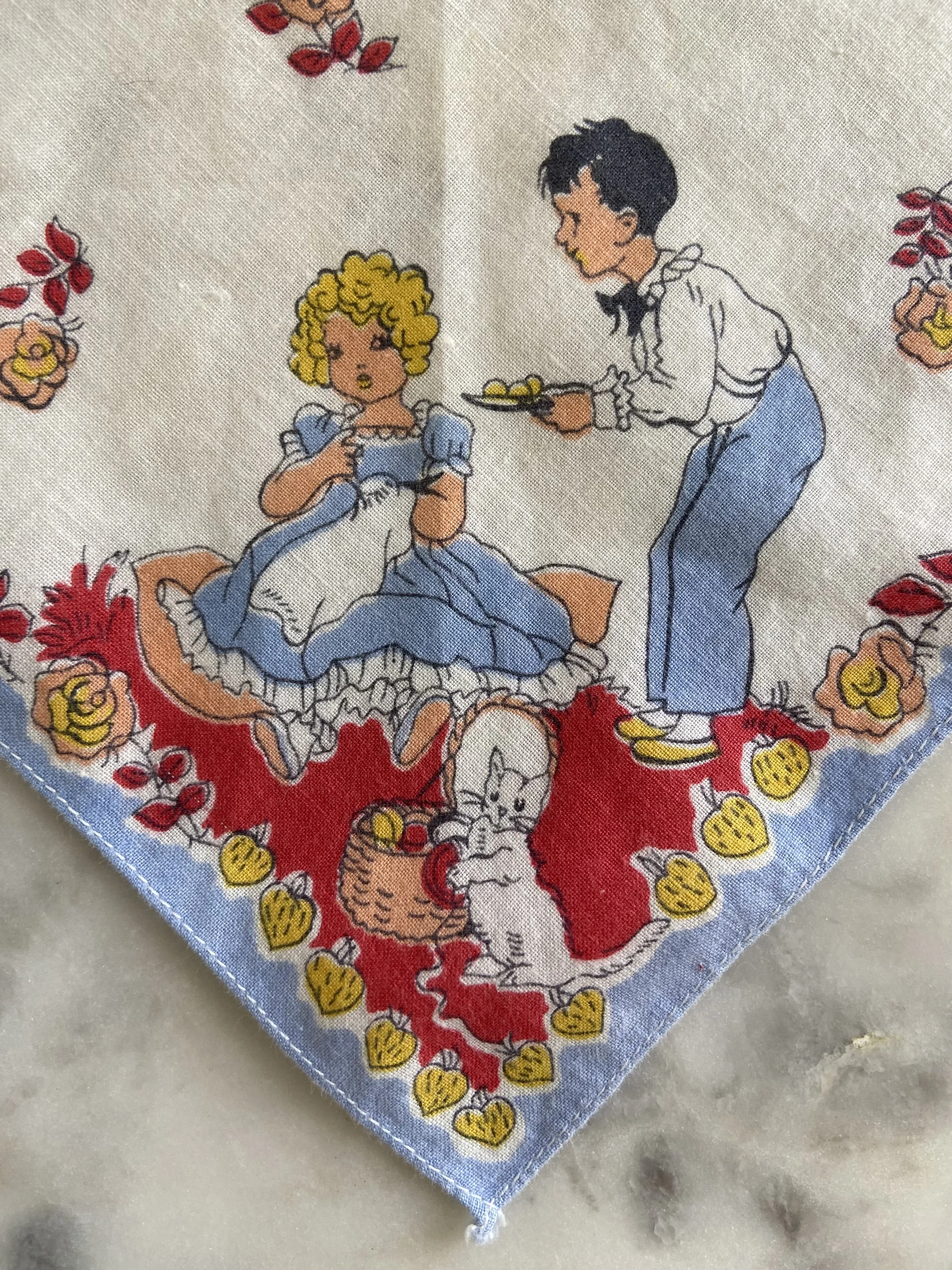 1930’s Sweetheart Hankie