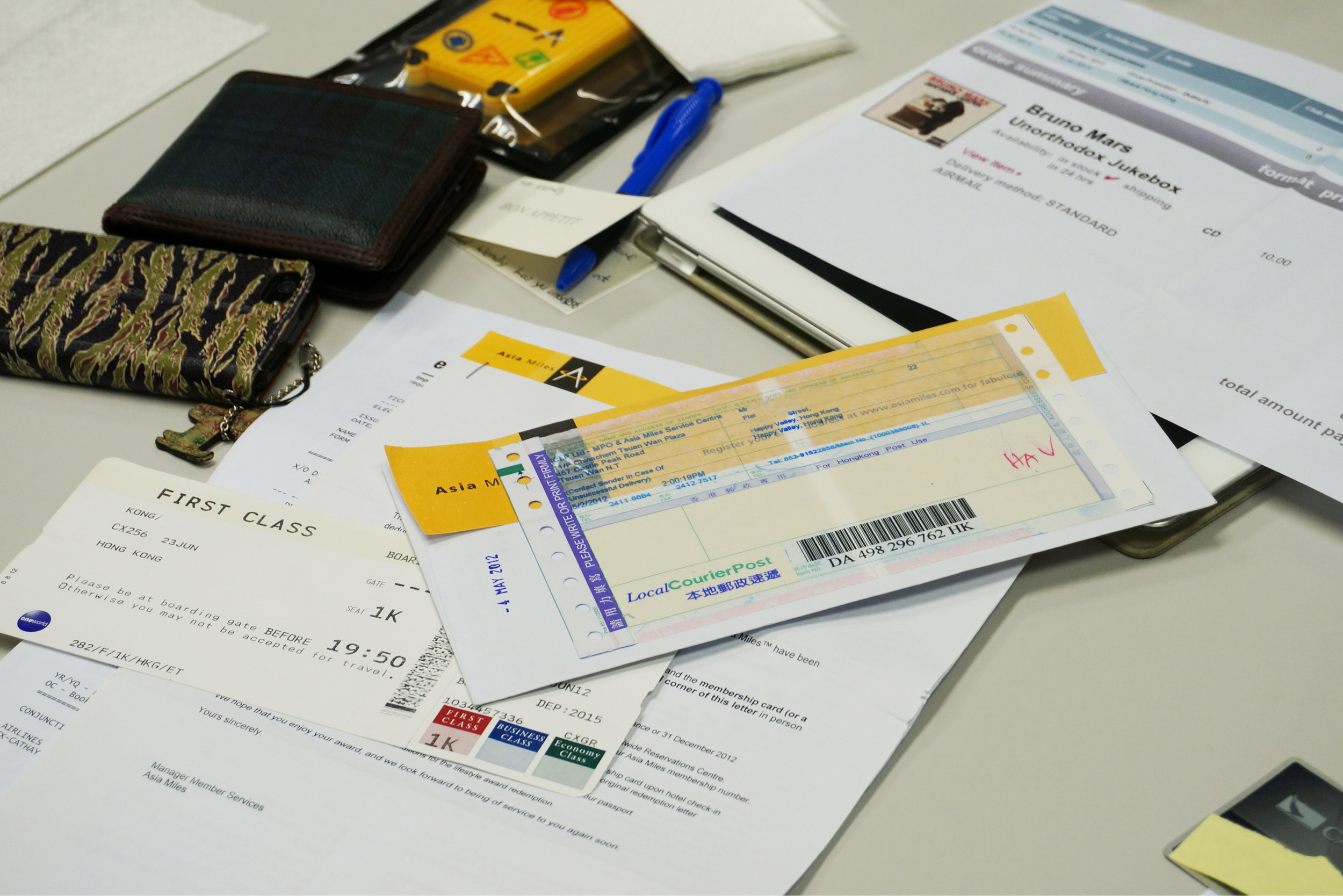 Member interview : A member shared his redemption process for a first class ticket