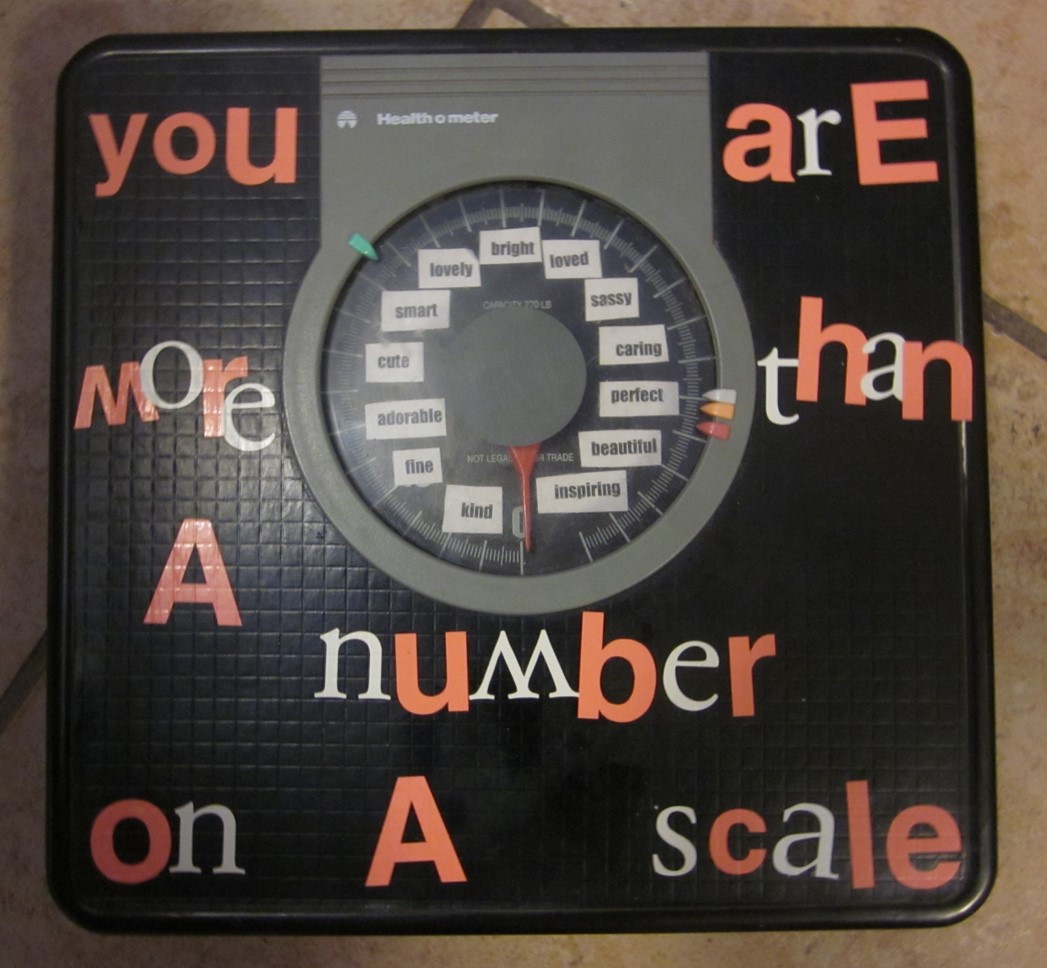 You are more than a number on a scale