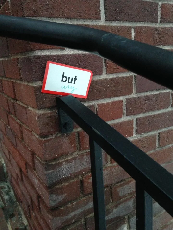 WORDS, a mini guerrilla art activism installation (detail)