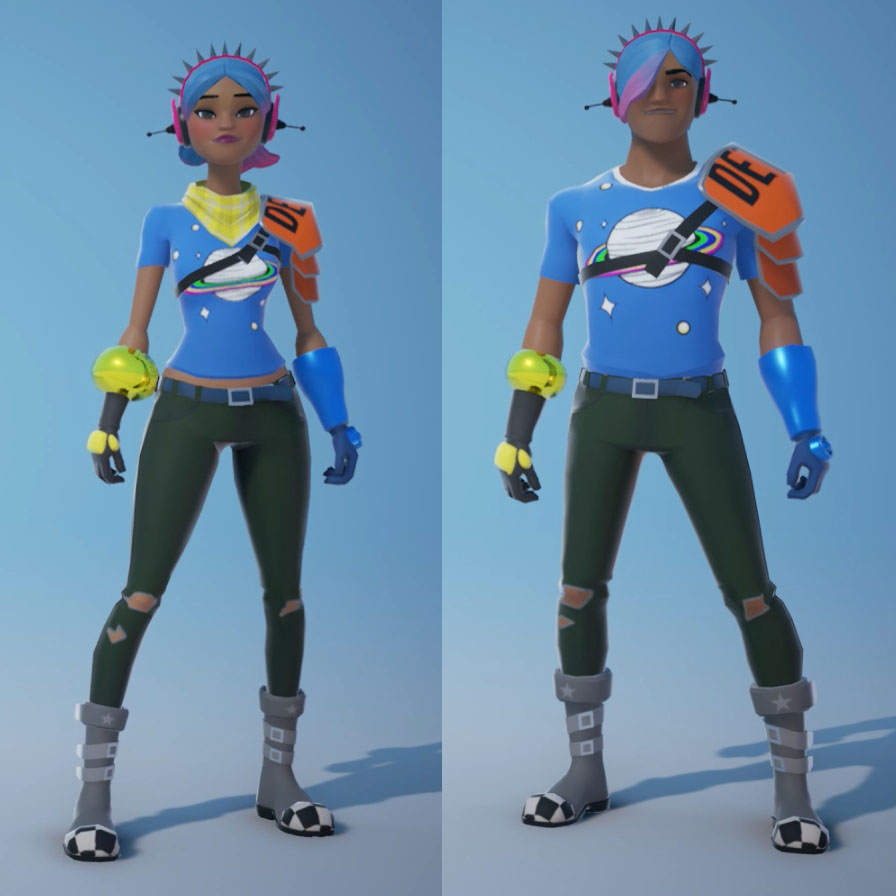 Streamline Character Customization- Costume Swap Between Genders