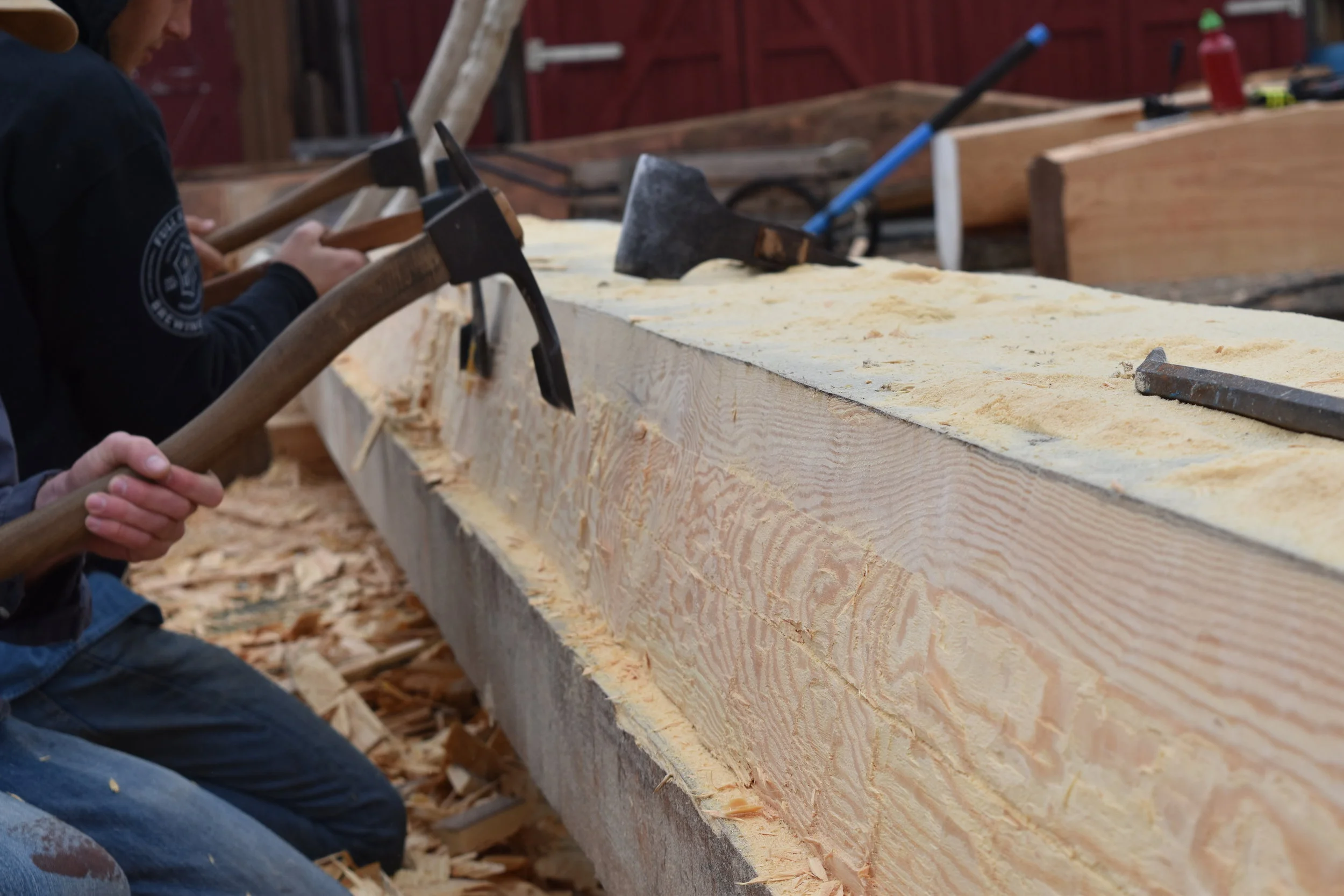 Edna Lockwood - Winter Progress 