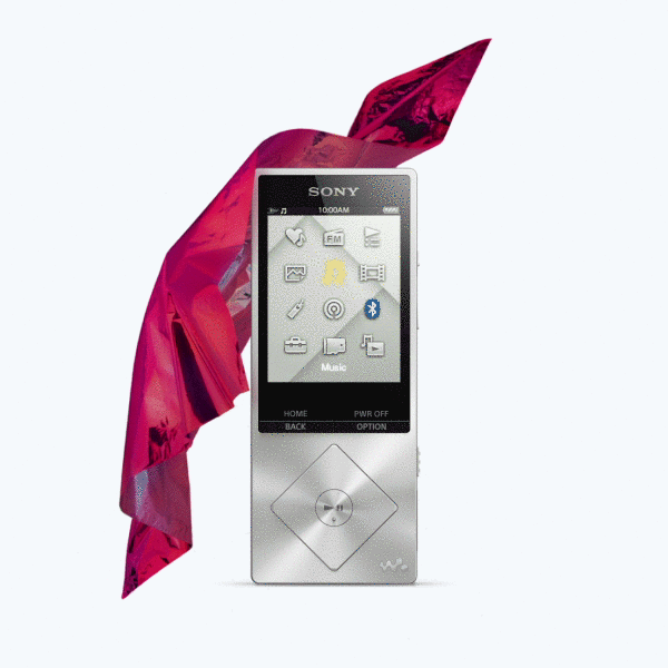 Sony Unwrap Wonder A17 Walkman.gif