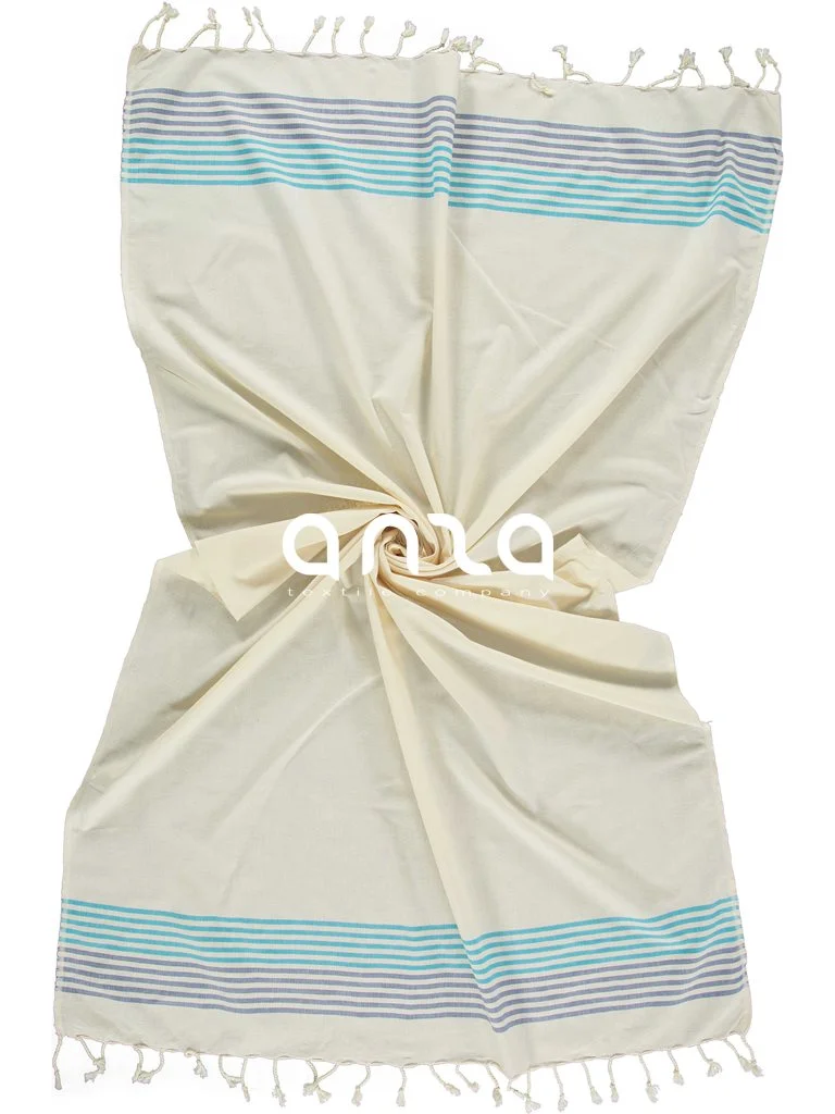 denim blue & turquoise