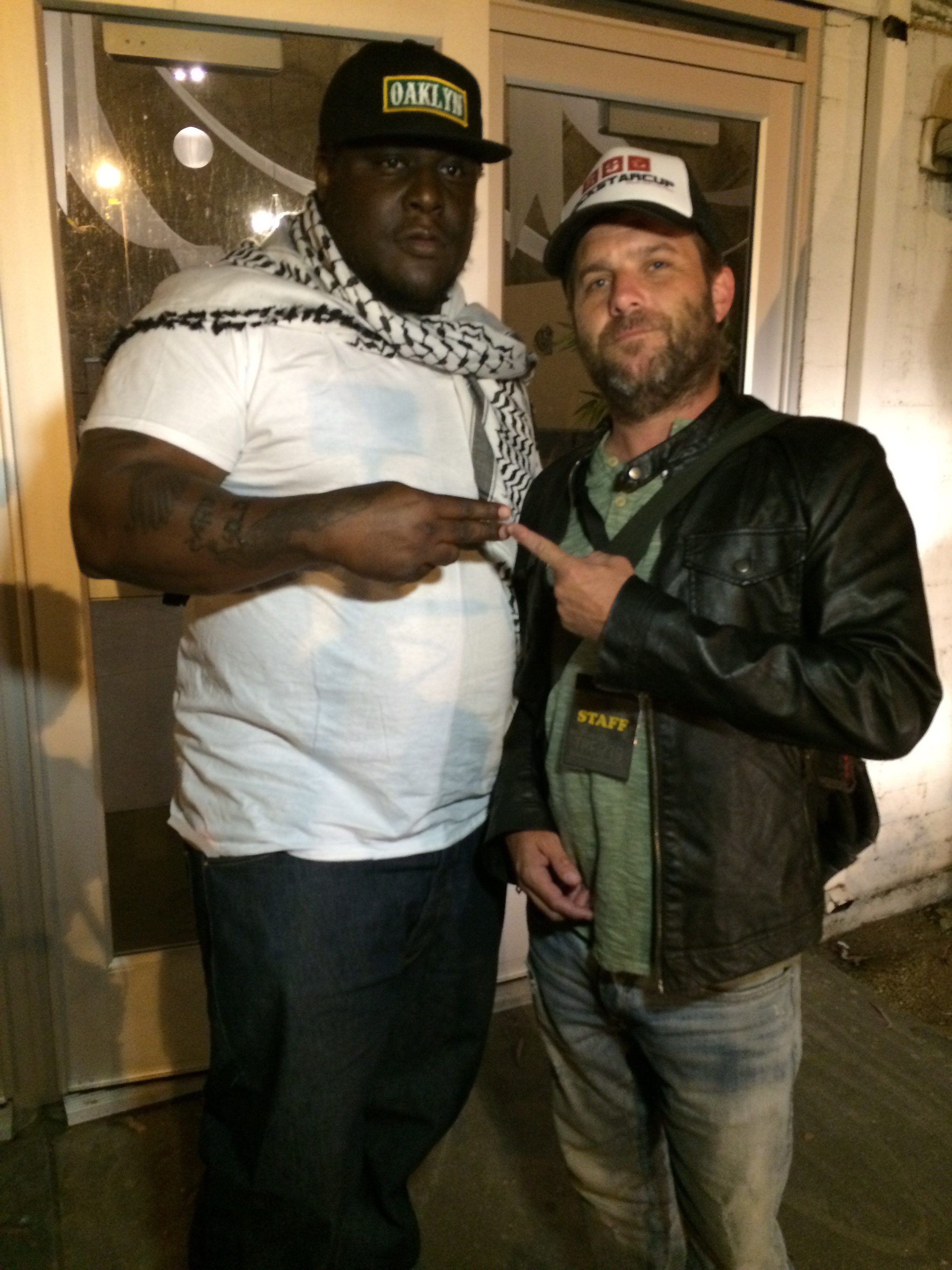  Killah Priest and Director Frank Meyer behind the scenes 2015 