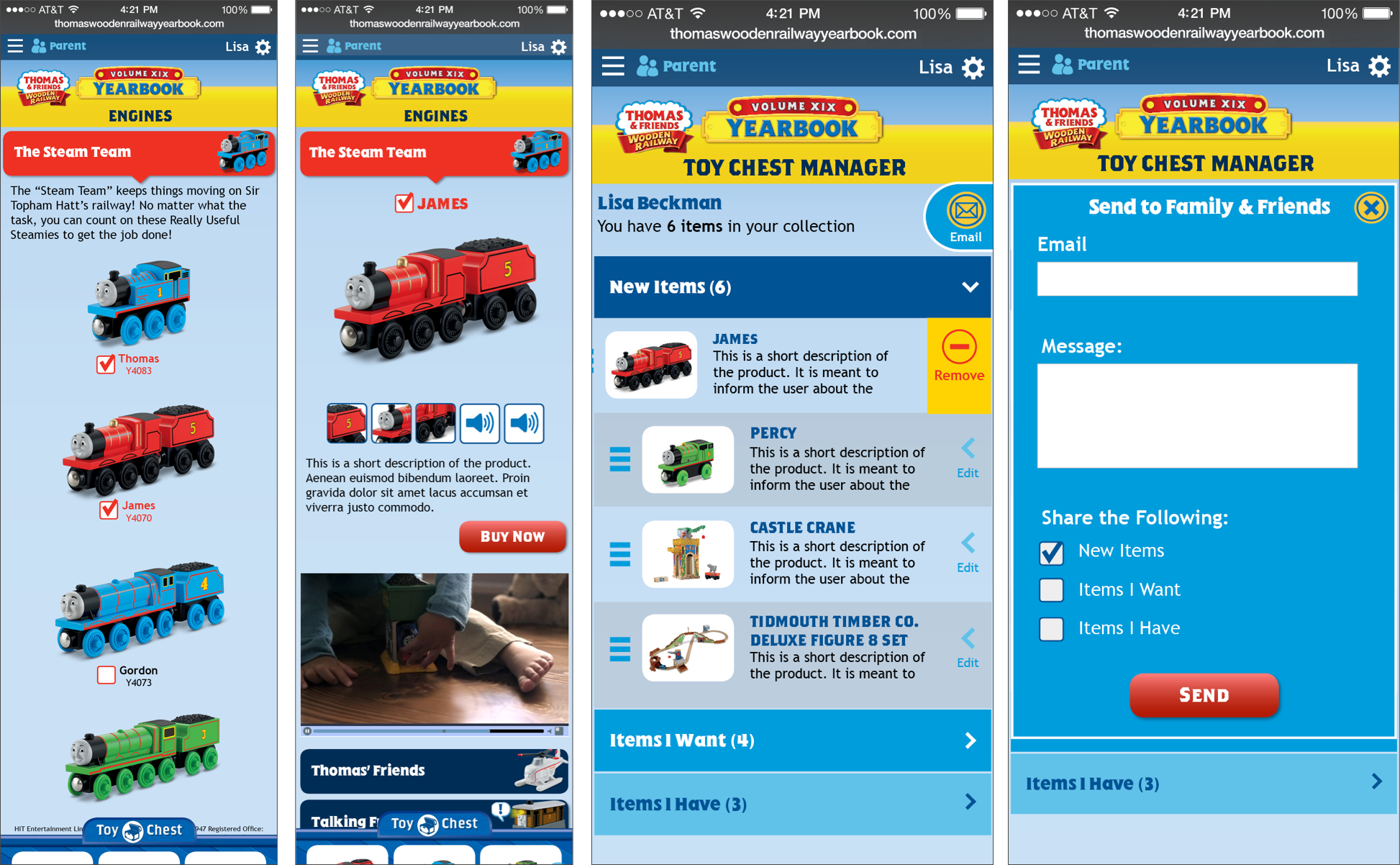  Thomas Wooden Railway Yearbook Mobile 