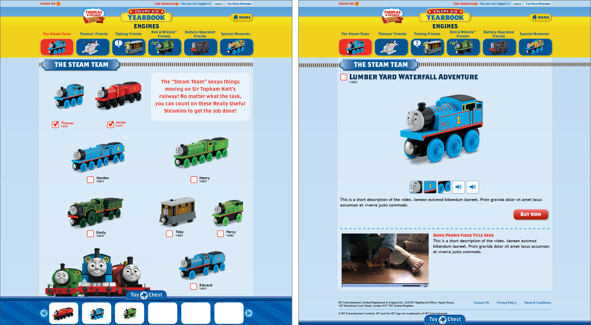  Thomas Wooden Railway Yearbook Pages 