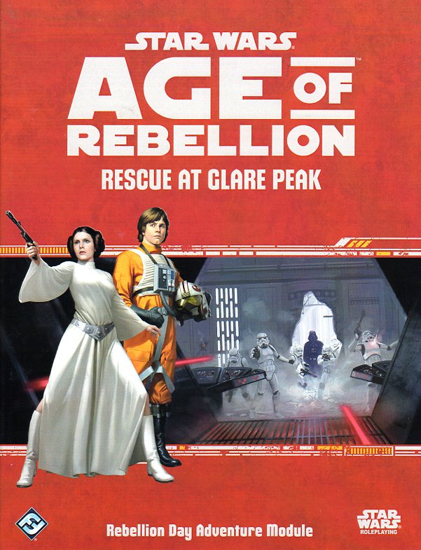 Star Wars Age of Rebellion RPG Rescue at Glare Peak 