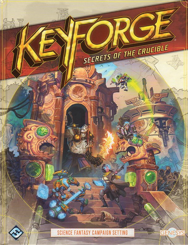 Genesys RPG KeyForge Secrets of the Crucible