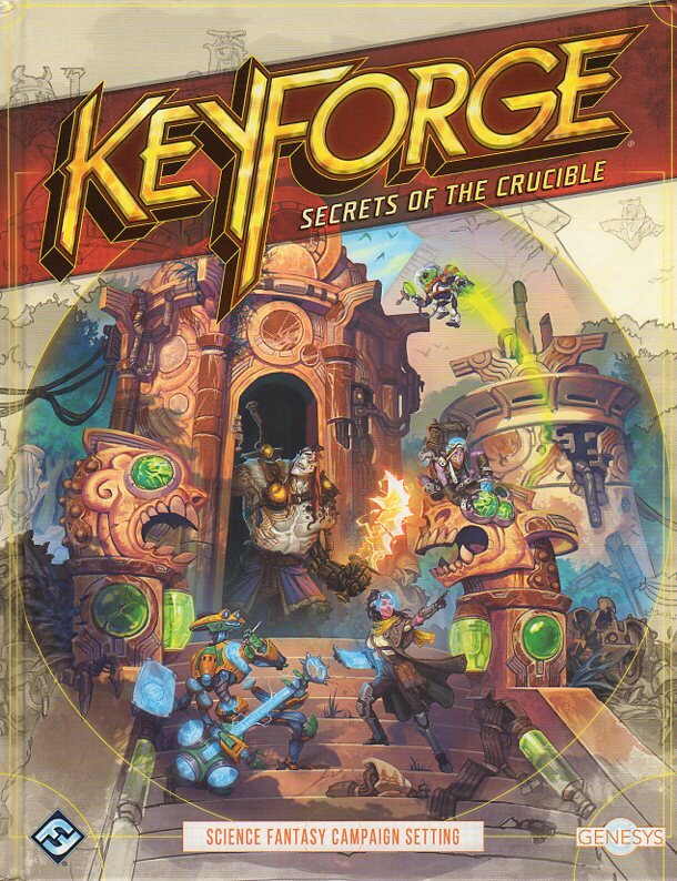 Genesys RPG Keyforge Secrets of the Crucible