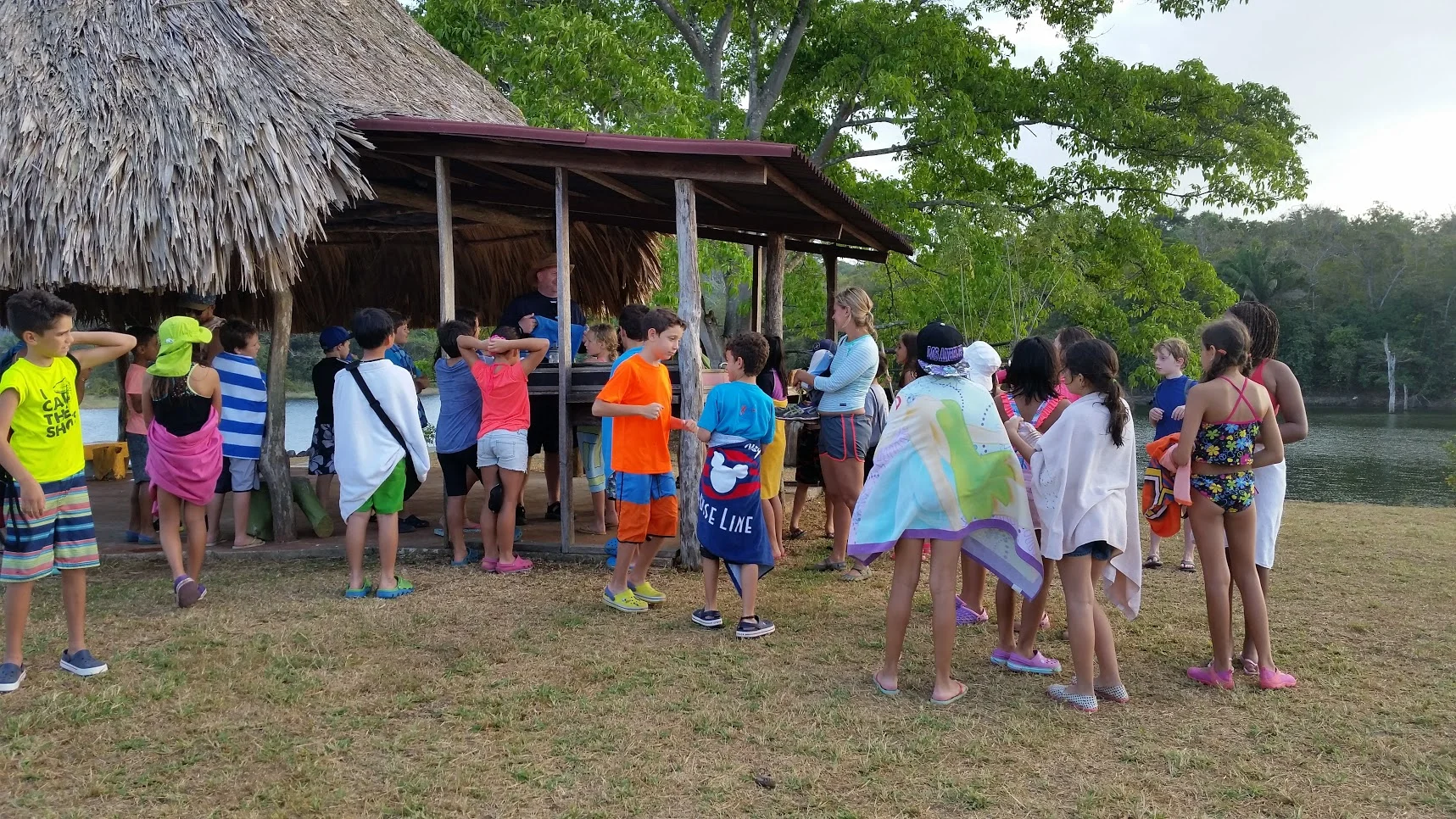 Summer camp at the lake!