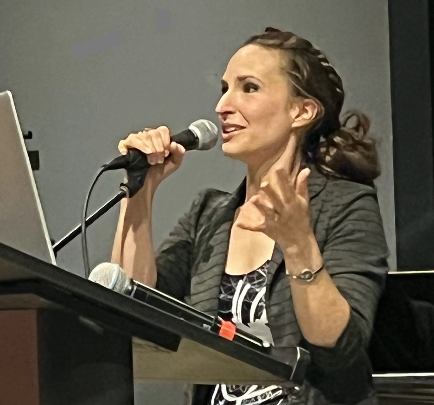 PUBLIC SPEAKING ENGAGEMENT: BLACKOUT FOR EASTERSEALS