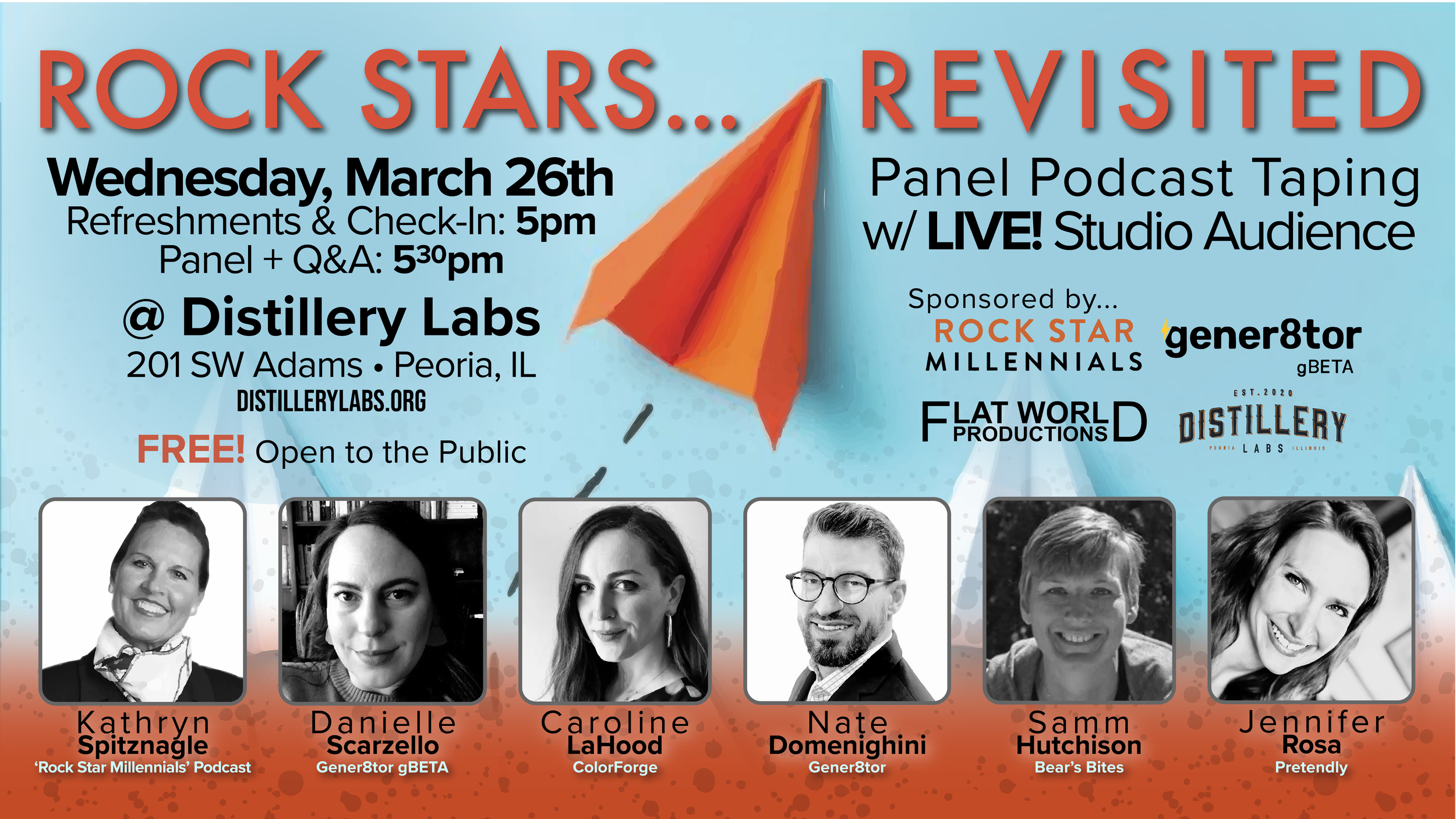 PRODUCING | 'ROCK STARS REVISITED' PODCAST TAPING w/LIVE STUDIO AUDIENCE