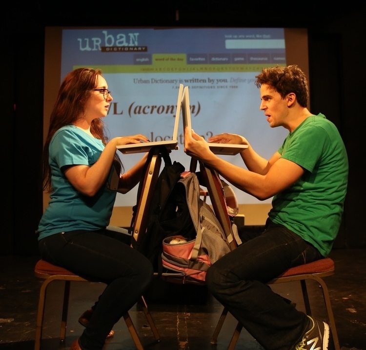   "The Internet!: A Complete History (Abridged)"  Kraine Theater, FringeNYC 2014  © Dixie Sheridan  
