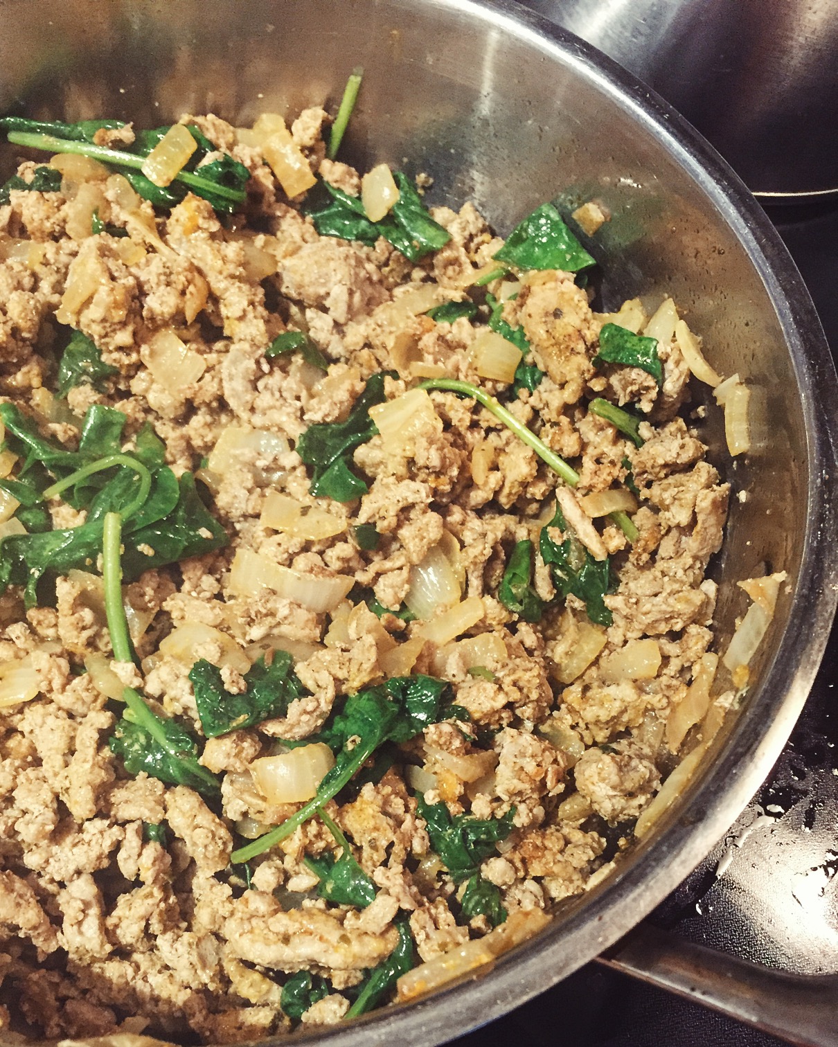 Mediterranean Turkey with Lemon Tahini. A super simple one-pot meal that is perfect for your weekly meal prep session!