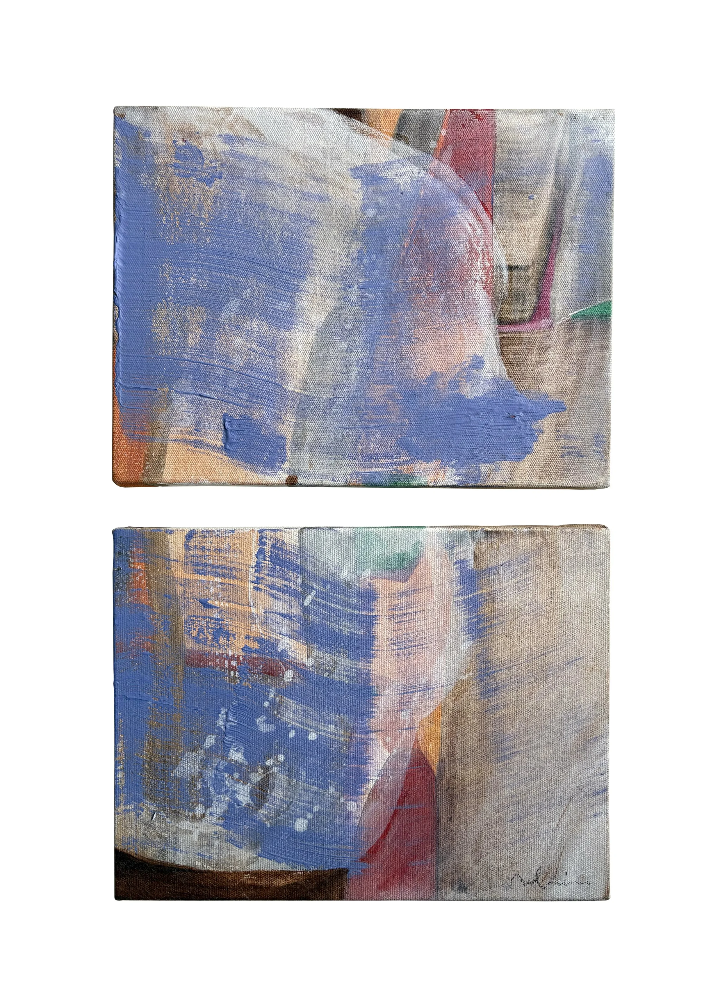 Mirissa, 2024, Acrylic and gesso on Canvas, 18x24 cm