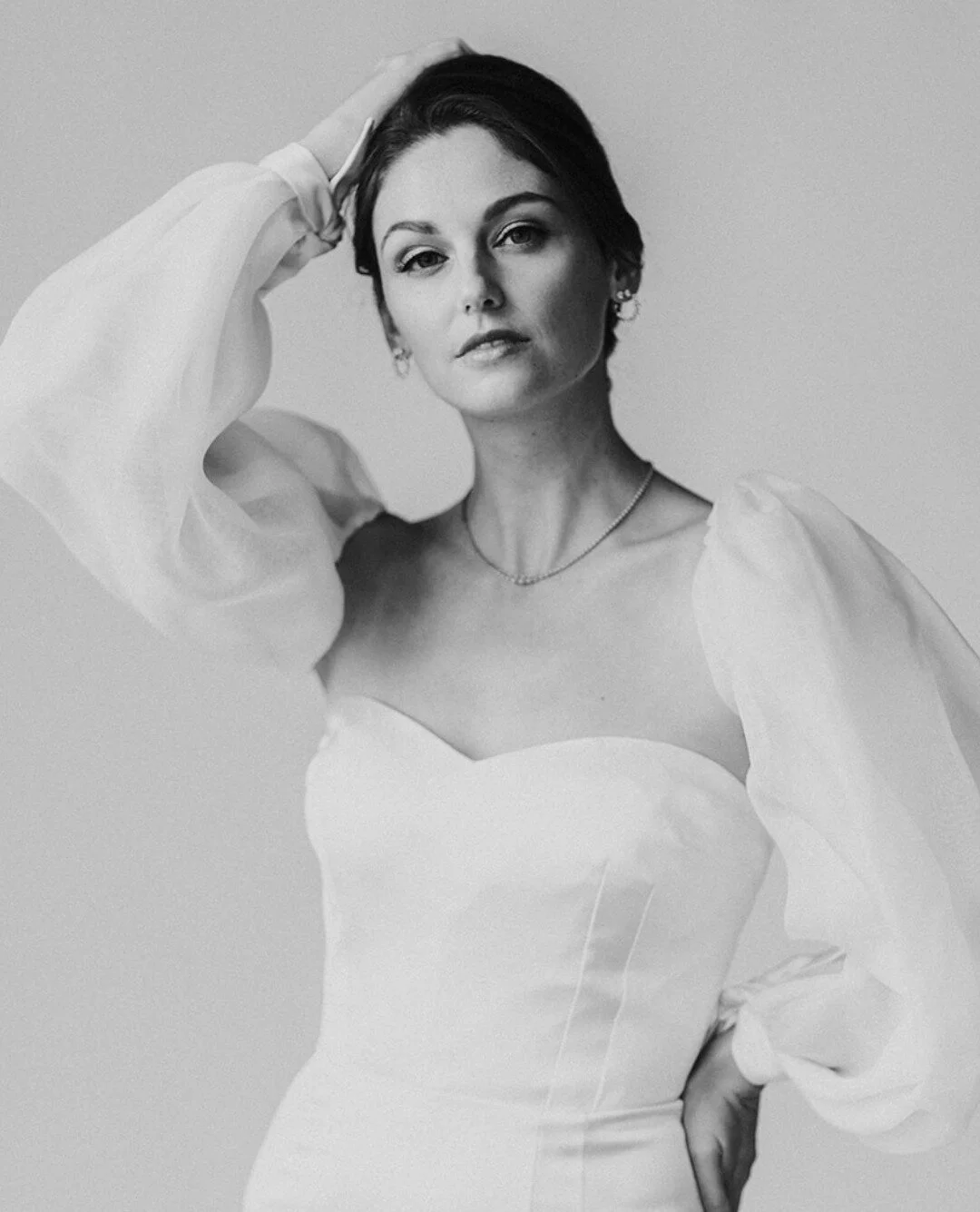 The Gigi Jumpsiot paired with our Chiara Sleeves. A match made in heaven.